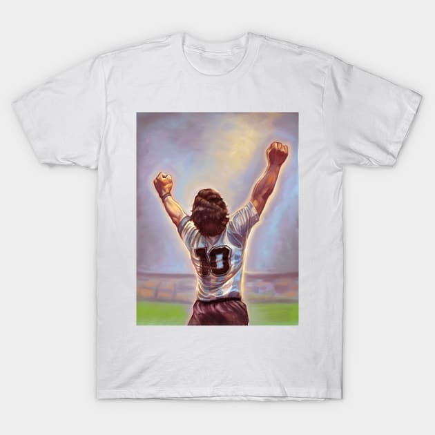 Maradona T-Shirt by Artofokan